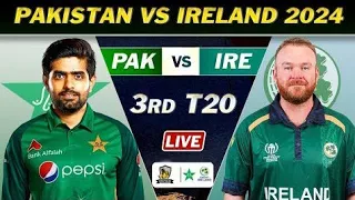 PAKISTAN VS IRELAND.  T20 Cricket Match final