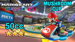 Mario Kart 8 Deluxe - Gameplay Walkthrough Part 1 | Mushroom Cup 50cc! (Nintendo Switch Gameplay)
