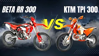 BETA RR300 vs KTM EXC300 TPI