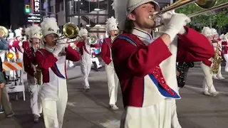 Mt. Spokane High School Wildcat Band performing in Spokane’s Lilac Parade  05-18-24