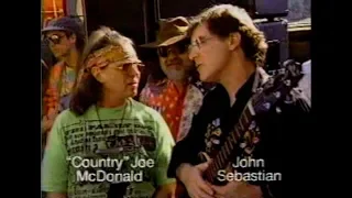 John Sebastian & Country Joe 8-12-94 TV ad for Woodstock 94