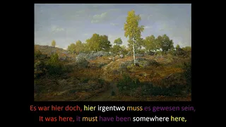 Learn German with Picture Descriptions (An Early Summer Morning in the Forest - Theodore Rousseau)