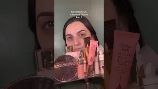 Full face Rare Beauty vs Charlotte Tilbury part 2 #shorts