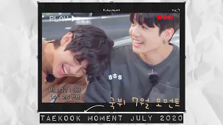 (KOR/ENG) [🐰🐯 정국&뷔] Taekook moment July 2020 💖 7 월 모먼트🆕