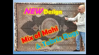 New Tabriz MAHI Design in Persian Carpets + Intro to Sarab Rugs