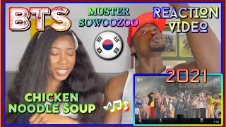 BTS (방탄소년단) ‘Chicken Noodle Soup’ @ BTS 2021 MUSTER SOWOOZOO | REACTION VIDEO  @Task_Tv ​