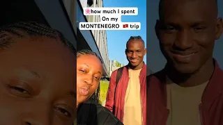My 1300£ trip MONTENEGRO 🇲🇪 #travelvlog #montenegro #giveityourbestshort #shortsyoutube #shorts