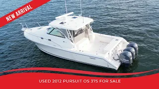 Used 2012 Pursuit OS 375 For Sale