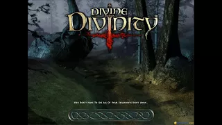 Divine Divinity gameplay (PC Game, 2002)