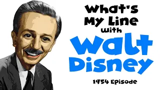 What's My Line with Walt Disney  - 1956 Game Show