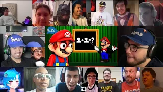 Video ends when Mario gets 1 IQ ft. Luigi Reaction Mashup