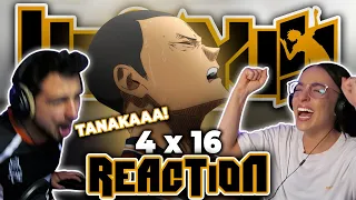 LEFTOOOOOO!!! 👑 Haikyuu!! 4x16 REACTION!