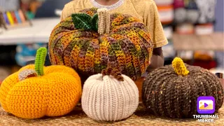 Harvest Crochet Pumpkin Show & Tell by Jonah's Hands