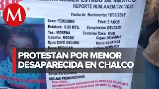 Familiares de menor desaparecida piden ayuda al gobierno federal en la CdMx