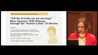 Jars Balan - 2017 Toronto Annual Ukrainian Famine Lecture