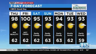 Thursday Weather Forecast - July 28, 2022