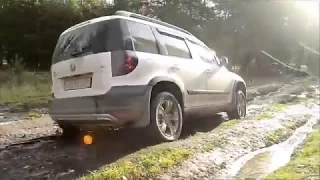 Skoda Yeti off road trip