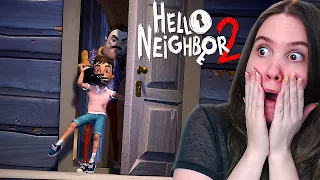 PALJASTETAAN NAAPURIN SALAISUUS... (Hello Neighbor 2 koko peli)