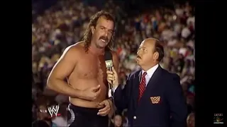 “Mean” Gene Okerlund interviews Jake Roberts about Rick Rude (10-23-1988)