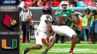 Louisville vs Miami Full Game | 2019 ACC Football