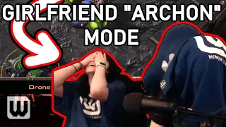 The Starcraft Cheese Hour - GIRLFRIEND ARCHON BLINDFOLD CHALLENGE?!