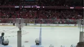 Alex Ovechkin's Game Winning Shootout Goal LIVE - Islanders @ Capitals 4/4/2013