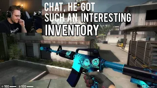 Ohnepixel reacts to 1/1 inventory