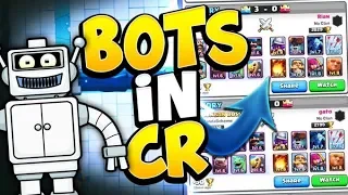100% PROOF THAT CLASH ROYALE HAS BOTS IN LADDER! & 3000+ LEVEL 1 LADDER GAMEPLAY