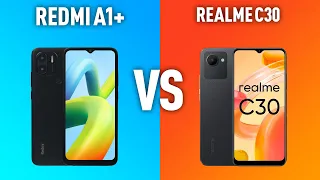 Xiaomi Redmi A1+ vs Realme C30. Битва ультрабюджетников 2022 года. Какой смартфон лучше?