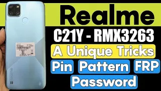 Realme c21y (RMX3263) Password and frp bypass by Unlocktools