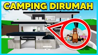 KITA MELAKUKAN CAMPING DI RUMAH YANG BESAR (Brookhaven) - Roblox Indonesia