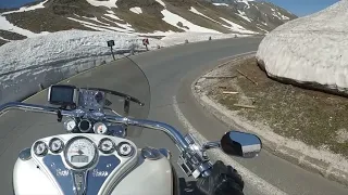 Großglockner Hochalpenstraße zur Edelweißspitze mit der Boss Hoss LS3 V8 Teil 2 der Rundfahrt