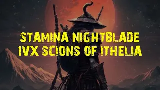 ESO - PVP STAMINA NIGHTBLADE 1VX [SCIONS OF ITHELIA]⚔️