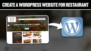 How To Create a WordPress Website for a Restaurant 2024! (Full Tutorial)