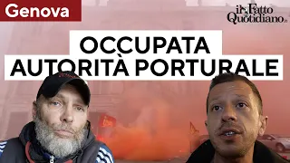 Genova, lavoratori del porto occupano l'autorità portuale: "Indagine fa inca***re, ora risposte"