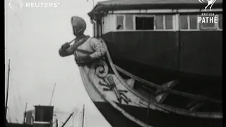 H.M.S. Hindustan, 100 year old wooden ship (1921)