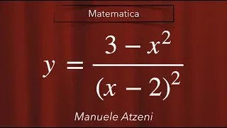 Esercizio 9: Studio completo di funzione fratta