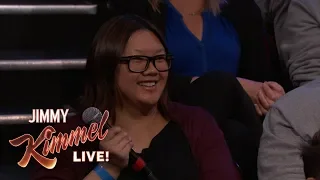Behind the Scenes with Jimmy Kimmel & Audience (Broken Penises)