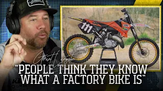 "Most people think they know" - Grant Langston explains what a factory motocross bike really is...
