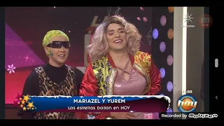 María Zel y yurem #lasestrellasbailanenhoy  2021 12 06