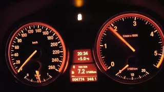 BMW X1 sDrive18d (E84) 143 PS 0-100 km/h Acceleration Beschleunigung