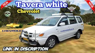 Share Chevrolet Tavera white car mod Bussid in Bus simulator indonesia !  #car_mod