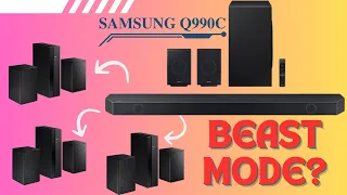 Samsung Q990C Beast Mode: Upgrade your Soundbar with Ceiling Speakers