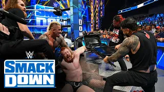 The Bloodline executes a vicious post-match attack on Sheamus: SmackDown, Oct. 21, 2022