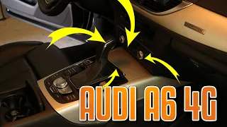 Boxenstopp - Audi A6 C7 / 4G Ablage auf Aschenbecher umbauen / Mittelkonsole ausbauen