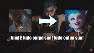 O que os campeões do LoL dizem da Jinx