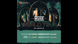 Muse - Live at Foro Sol, Mexico City - 2023.01.22 [Full Show HQ Audio Only]