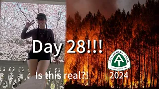 AT thru hike Day 28: A fire closed the trail