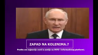 PUTINOVA OSVETA..!? OVO NIKO NIJE NI SANJAO..?? - INFO 1