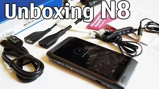 Nokia N8 Unboxing 4K with all original accessories Nseries RM-596 review N8-00